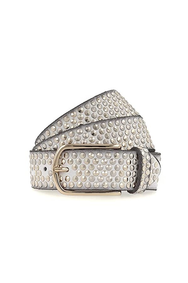 b.belt Ceinture à rivets en cuir