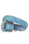 Sangle de ceinture en strass pour femme - Ceinture de cowgirl et cowboy
