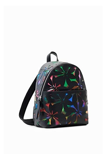 Desigual, BACK_ONYX MOMBASA Mini 2000 Noir Femme, Taille unique