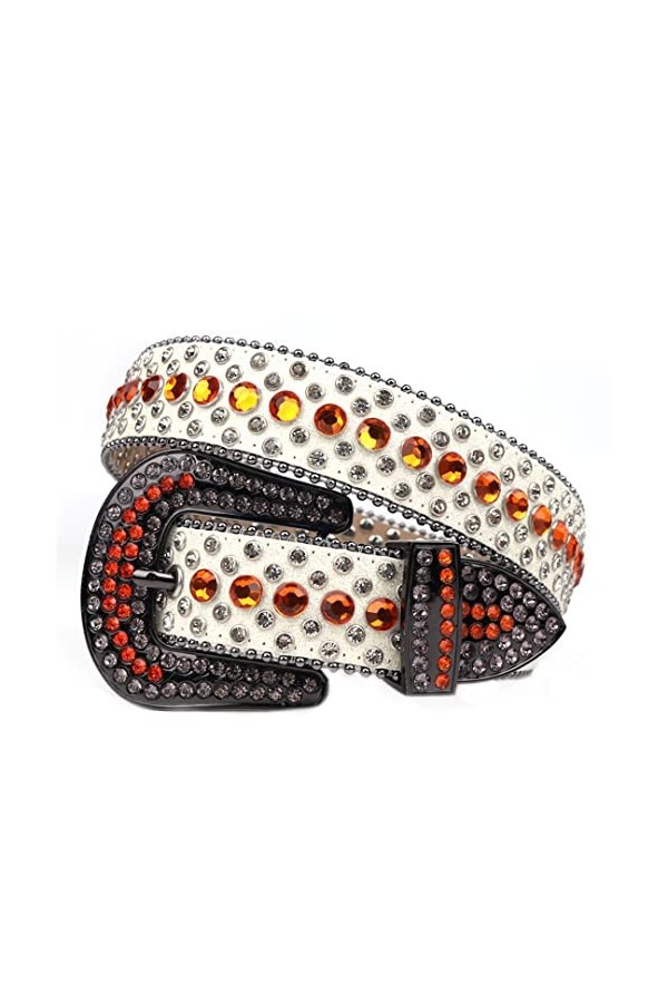 Sangle large boucle vintage strass ceinture pour femme ceinture en diamant haut homme femme pour jeans ceinture