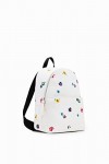 Desigual, Back_FRESIA_MOMBASA MINI U 1000 WHITE Femme, Blanc, Taille unique