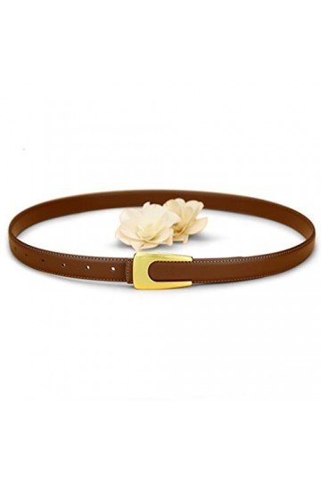 JEONSWOD Lumière et Simple, salée et Douce, Niche rétro français première Couche de la Ceinture de Vachette de Cuir de la Cei