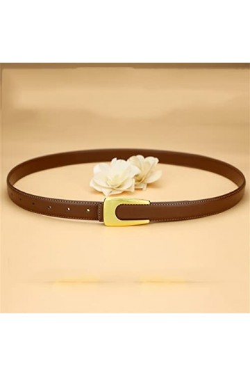 JEONSWOD Lumière et Simple, salée et Douce, Niche rétro français première Couche de la Ceinture de Vachette de Cuir de la Cei