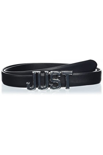 Just Cavalli Cintura Ceinture, 900A Black/Nickel Finishing, 80 Femme