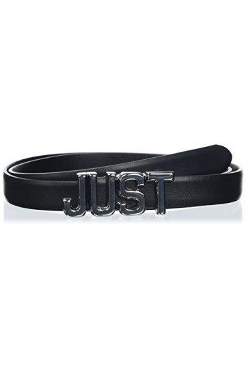 Just Cavalli Cintura Ceinture, 900A Black/Nickel Finishing, 80 Femme