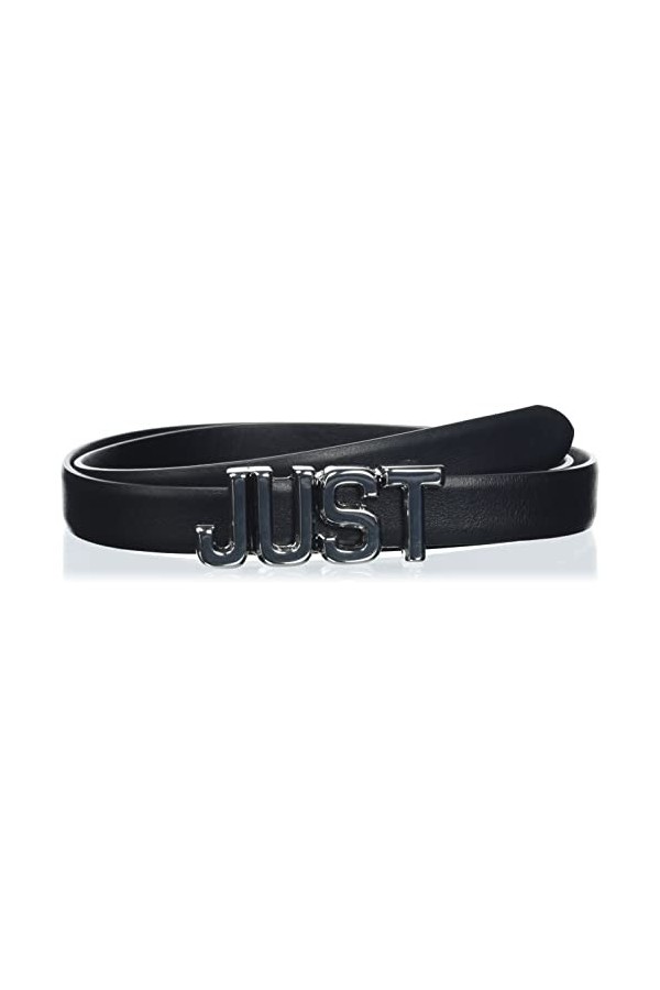 Just Cavalli Cintura Ceinture, 900A Black/Nickel Finishing, 80 Femme