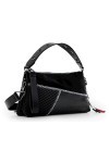 Desigual Bols_grisom Dortmund, Across Body Bag Femme, Noir, OneSize