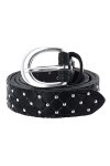 b.belt Lilou Ceinture rivetée cuir