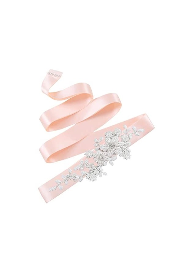 LEIGE Accessoires de mariage de ceinture de mariée Color : D, Size : One size 