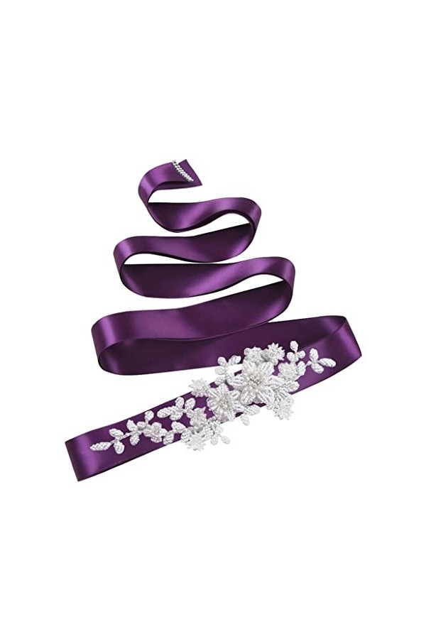 LEIGE Accessoires de mariage de ceinture de mariée Color : D, Size : One size 