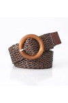 GRETD Ceinture tressée, bande polyvalente, ceinture, ceinture dames, ceinture, ceinture ronde Color : A, Size : 105CM 
