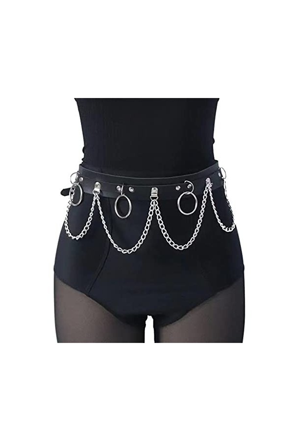 LEIGE Jk Ceinture sexy réglable en PU pour femme Couleur : A Taille : comme sur la photo