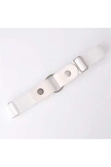 EYHLKM Ceinture Élastique sans Boucle for Jeans Ceinture en Cuir Véritable sans Boucle Color : B, Size : 105CM 