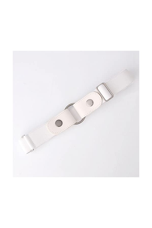EYHLKM Ceinture Élastique sans Boucle for Jeans Ceinture en Cuir Véritable sans Boucle Color : B, Size : 105CM 