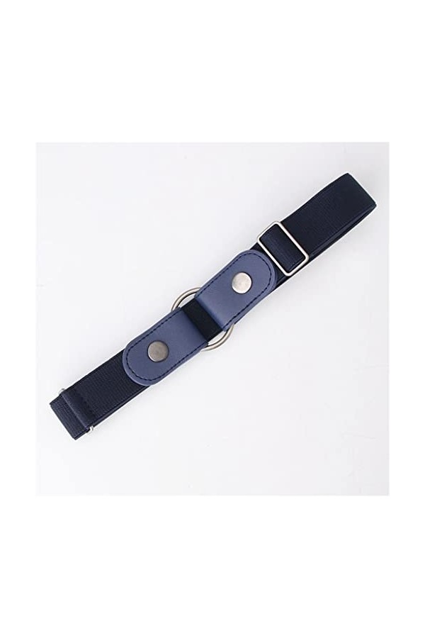 EYHLKM Ceinture Élastique sans Boucle for Jeans Ceinture en Cuir Véritable sans Boucle Color : B, Size : 105CM 