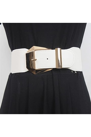 Accessoires vestimentaires pour Femmes, Ceinture élastique Ceinture Large Jupe Femme décoration Manteau Pull Taille Ceinture 