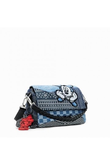 Desigual Sac femme bols_mickey blues phuket mini - 23waxd03 unique denim, Denim, Taille unique