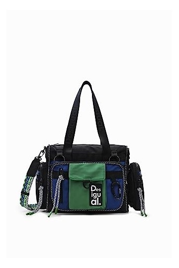 Desigual Sac femme bols_modularis bohol 23waxy05 unique bleu, bleu, Taille unique