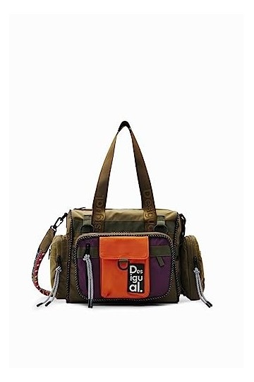 Desigual Sac femme bols_modularis bohol 23waxy05 unique vert olive, olive, Taille unique