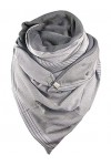 heekpek Écharpe Femme Mode Chic Foulards Châles Écharpe Chale Femme Wrap Écharpes Châles Couleur Unie Écharpe Chaud Rétro Aut
