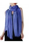 CMTOP Femmes Hiver Chaud Écharpe Pashmina solide foulard wrap châles pour dames Automne/Hiver Cape Souple Confortable pour la