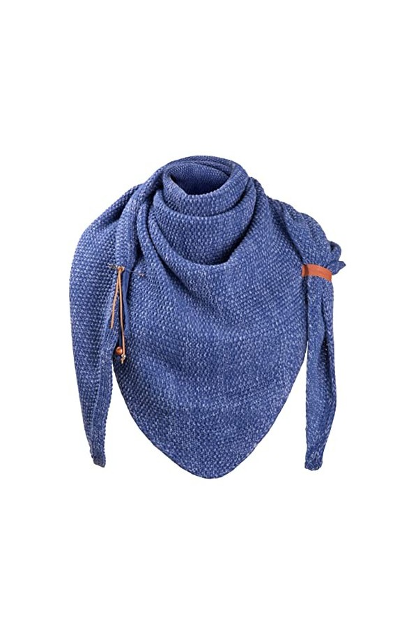 Vancavoo Écharpe Triangle Femme Hiver Foulards Châles Mode Grande Taille Echarpe Automne Hiver Étole Wraps Classique Élégante