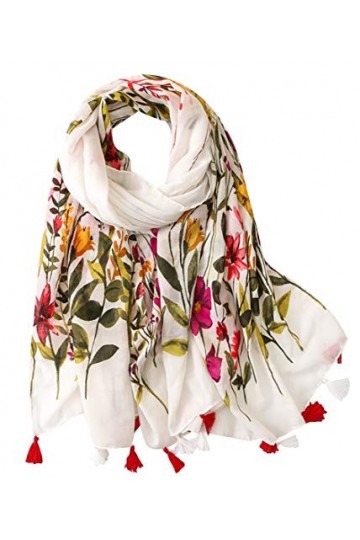 FAIRYGATE Chale Femme Hiver Chaud Étole Châle de Femme Mariage Soirée Foulard Écharpe Scarf Légère Grande Taille Bikini Cover