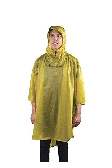 SEATO SUMMIT APONSTD15DLI Poncho 15D Lima Mixte, Citron Vert, Taille Unique