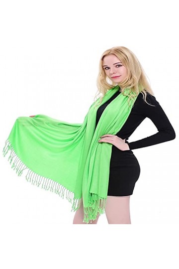 CJ Apparel Marron Doré Couleur Unie Châle écharpe étole Wrap Châles Pashminas Nouvelle