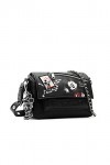 Desigual, Sac Mickey Rock PhUKET MI 2000 Noir Femme, one size