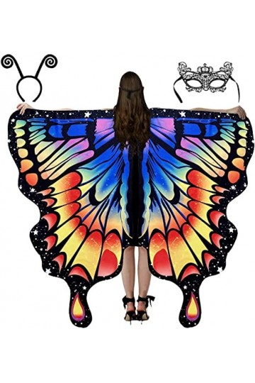 Châle ailes de papillon pour femmes et filles A 