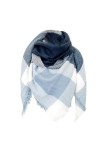 FIFTHAVE Écharpe Chale Femme Cachemire Châle Grand Plaid Tissu Glands Foulard Oversize Ponchos Carreaux Shawl Automne Hiver e