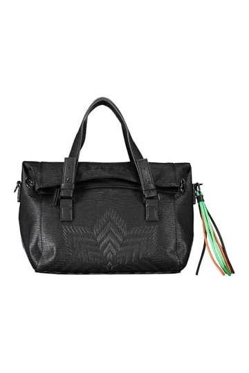 Desigual Bag, Sac Aquiles LOVERTY 2.0 2000 Black Femme, Noir, Taille Unique