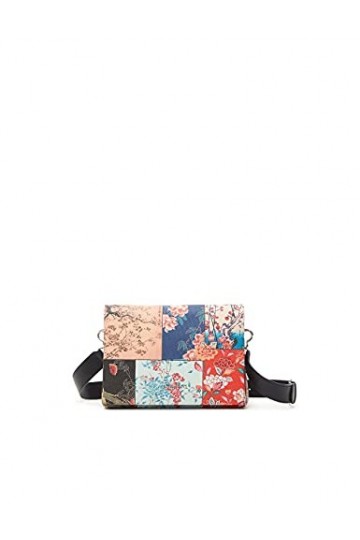 Desigual Bols_Magnus Dortmund Flap, Across Body Bag Femme, Marron, Taille Unique