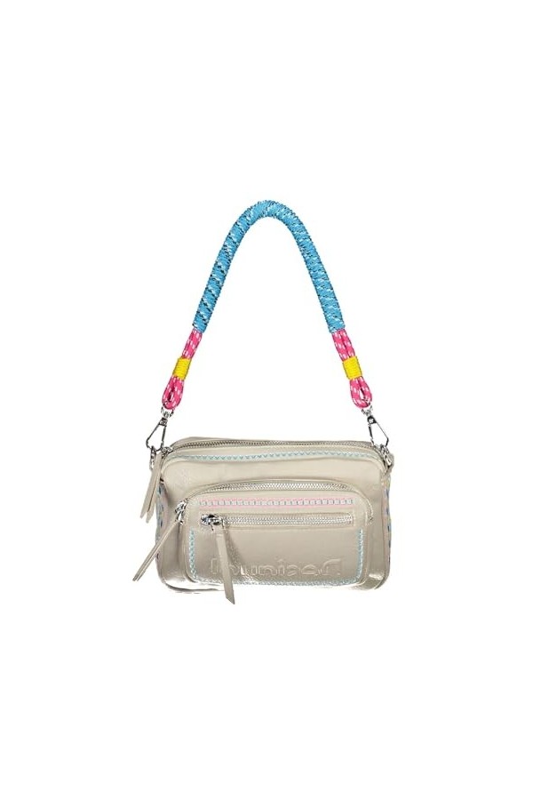 Desigual, BAG_RAVEN_Cambridge Mini 1001 RAW Femme, Blanc