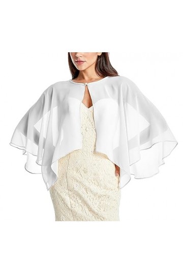 Domayking Chiffons Étole Femme Châle de Mariage Soirée Mariée Demoiselle d’honneur Foulard Écharpe Légère D’été Grande Taille