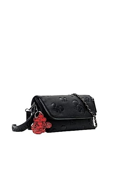 Desigual, BOLS_ALL MICKEY VENECIA Femme, Noir, One size