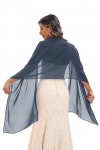 Domayking Chale Femme Mariage Écharpe Châle Étole Mariage Wrap Foulard Léger pour Soirée Cérémonies Fêtes Mariage Demoiselles