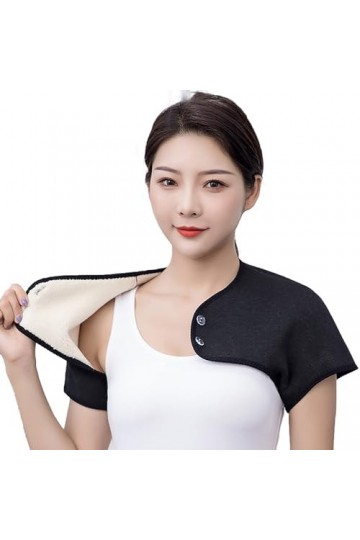 YJZQ Chauffe épaule Châle Chaud Protège épaule Sous Manteau Mini Veste pour Bureau Office Bandage dépaule Thermo Cape des ép
