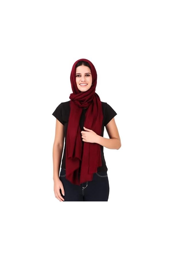 JR Shawls Foulards et enveloppements réversibles pour femmes de grande taille pour mariage dhiver cadeaux de mariée, Rose