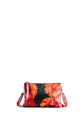 Desigual Bols_Sunset Patch Do, Across Body Bag Femme, Rouge, Taille Unique