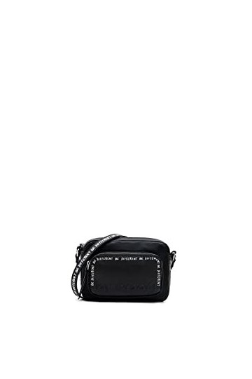 Desigual, BAG_BE DIFFERENT_CAMBRIDG 2000 BLACK Femme, Noir