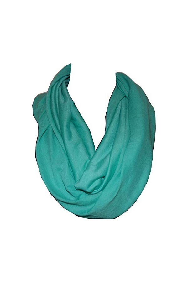 Châle en Jersey Uni pour Femme - Blanc - Standard