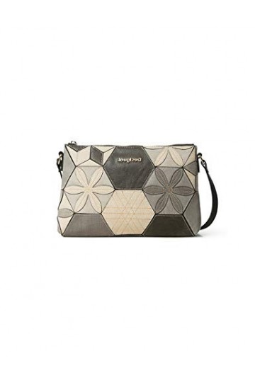 Desigual Bols_Nova Prime Durban, Sac Femme, Noir Black , Taille Unique