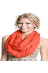 CJ Apparel Vert Foncé Mobius Infinity Scarf Secondes Snood Cowl Tube circulaire Eternity Châle Pashmina NOUVEAU