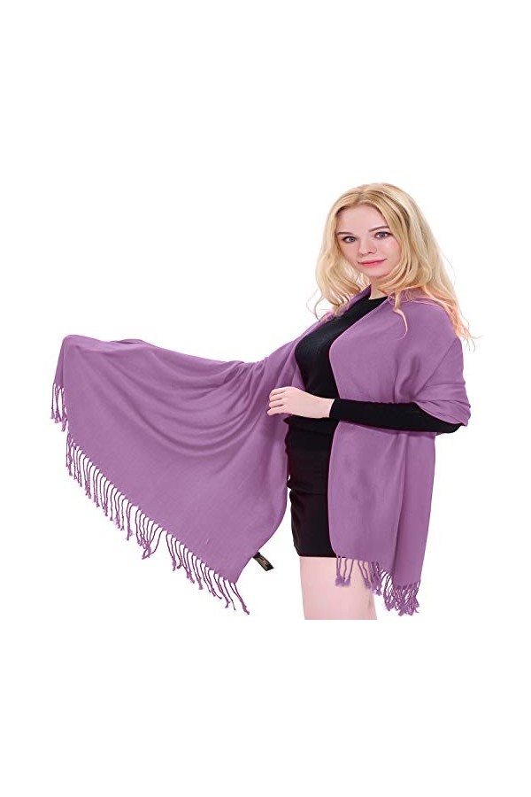 CJ Apparel Magenta Solides Couleur Châle Secondes écharpe étole Wrap Châles Pashminas Nouvelle 80+ Couleurs