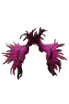 Collier de Plumes, Gothique Plume Haussement dÉpaules Col Châle Costume dHalloween Plume Épaulette Haussement dépaules Cape C