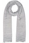 See u Soon 5173093 - Foulard - Femme - Gris Grey - Taille unique Taille fabricant: Taille unique 