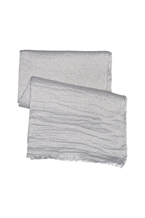 See u Soon 5173093 - Foulard - Femme - Gris Grey - Taille unique Taille fabricant: Taille unique 