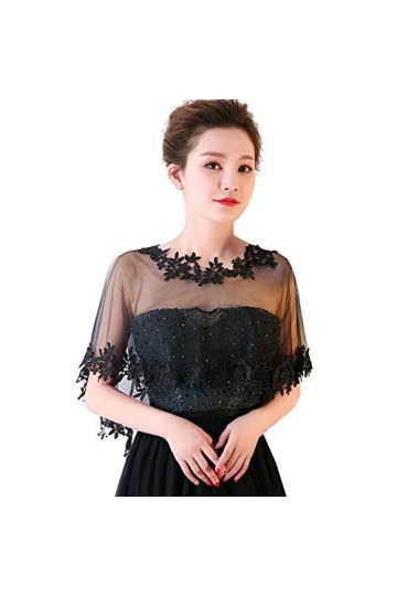 Châle de mariage, cape de mariée, couverture dépaule, écharpe en dentelle, cape pour femme, couverture dépaule, cape en den